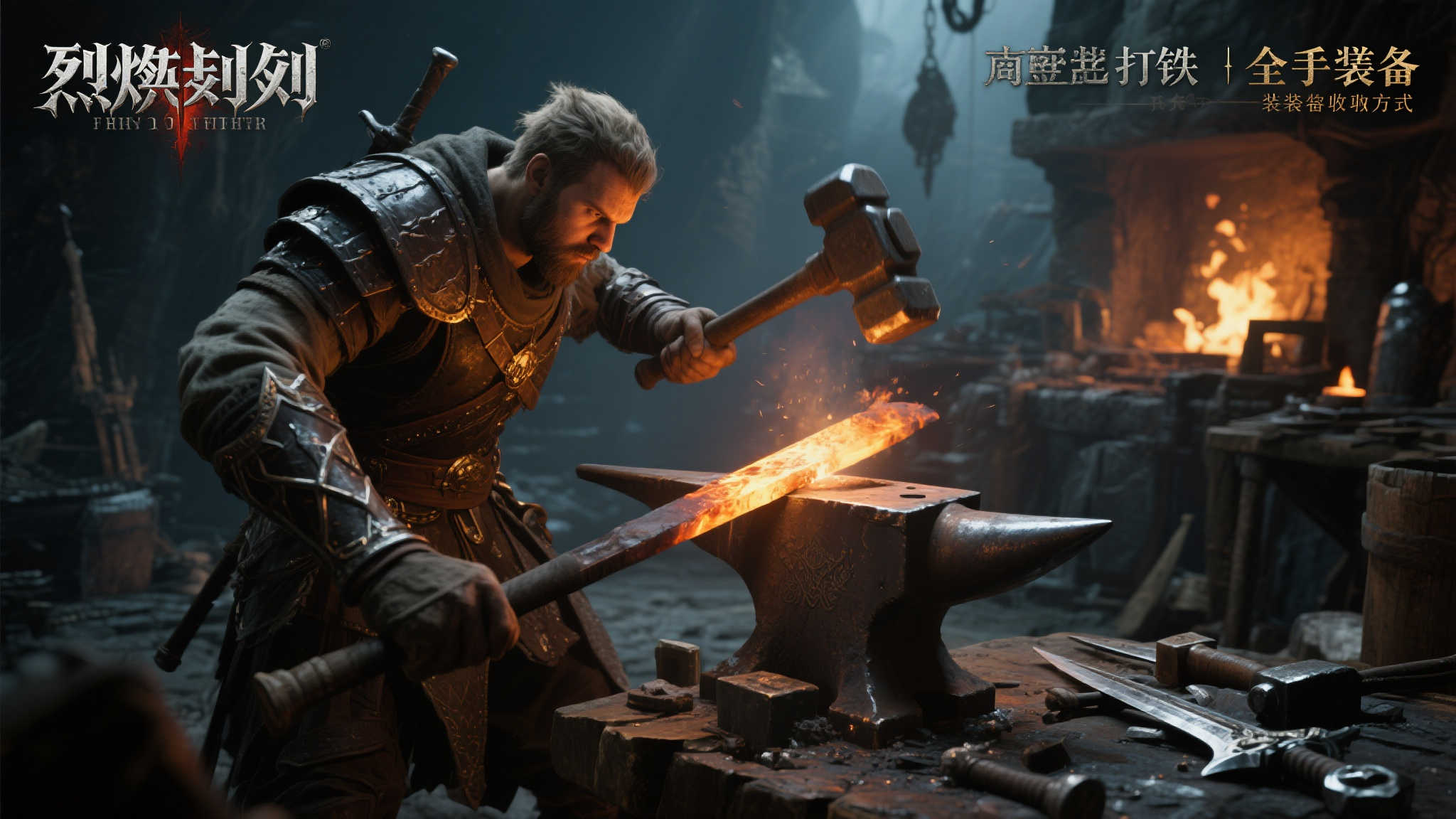《烈焰之刃》游民体验:手工打造装备,硬核“打铁”类魂之作 引言:一场硬核打铁之旅等你挑战
在众多