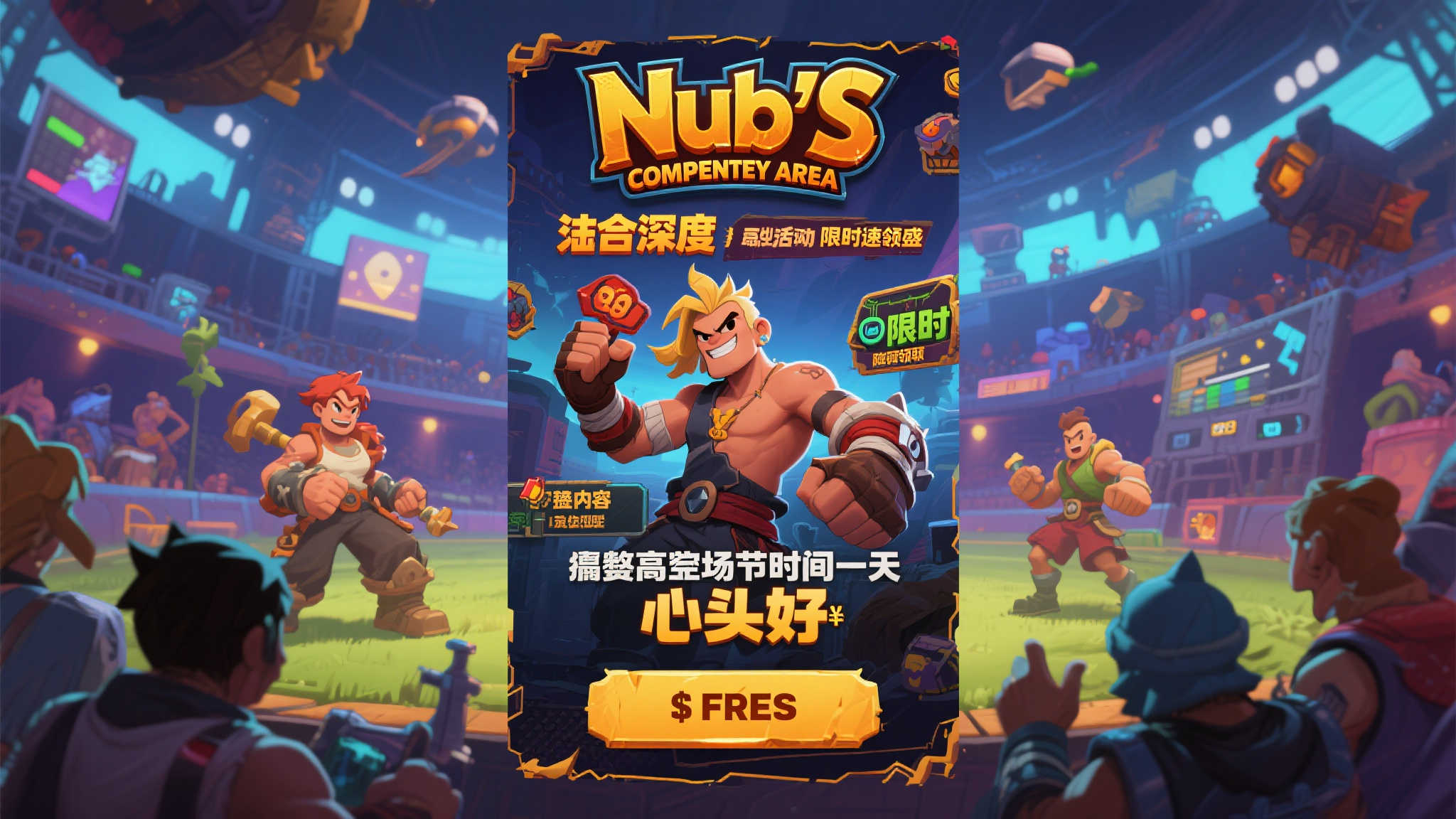 仅限24小时!快来免费领取《Nubs:竞技场》合作肉鸽游戏! 对于热爱Roguelike类游戏的玩家来