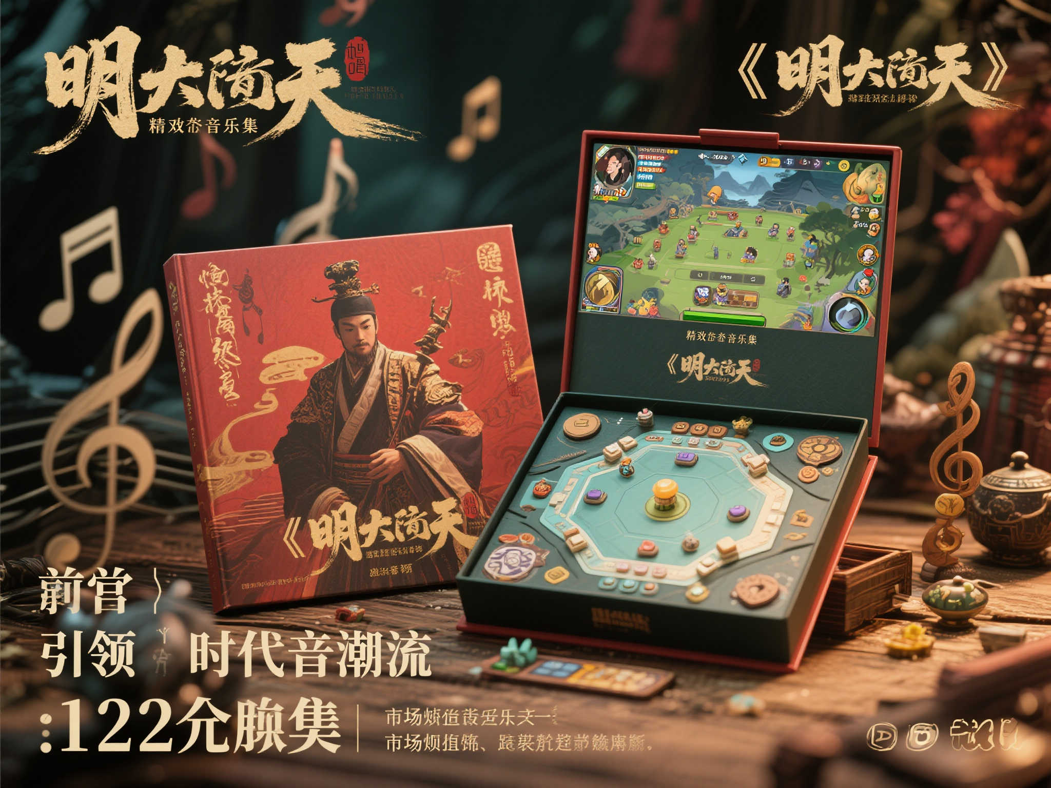 《明末》音乐专辑热销近两千份，购专辑畅玩游戏！