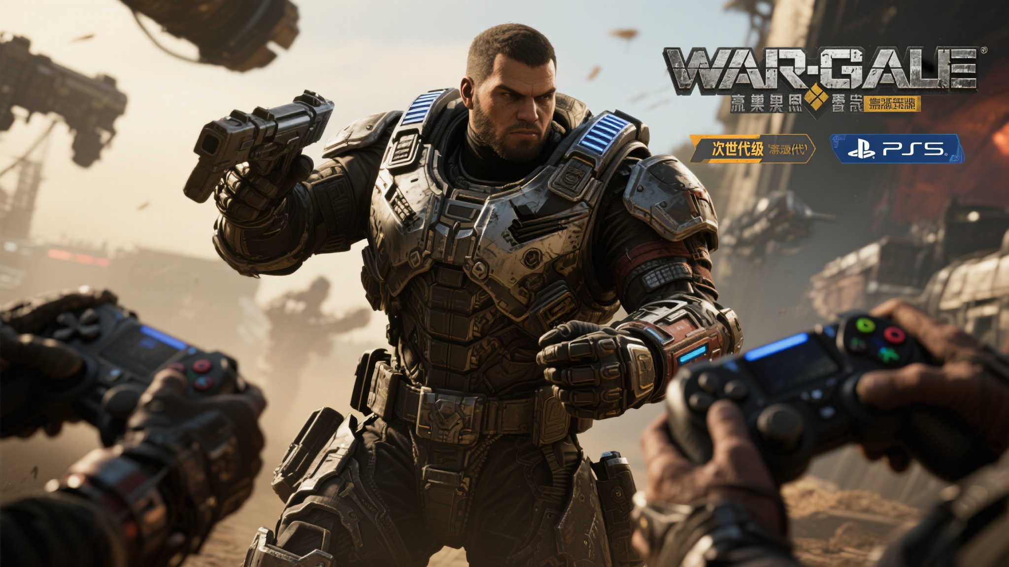 经典射击游戏〈战争机器〉系列强势登录PS5,8月26日震撼来袭 经典射击游戏〈战争机器〉系列强势登录PS5,8月26日震撼来袭