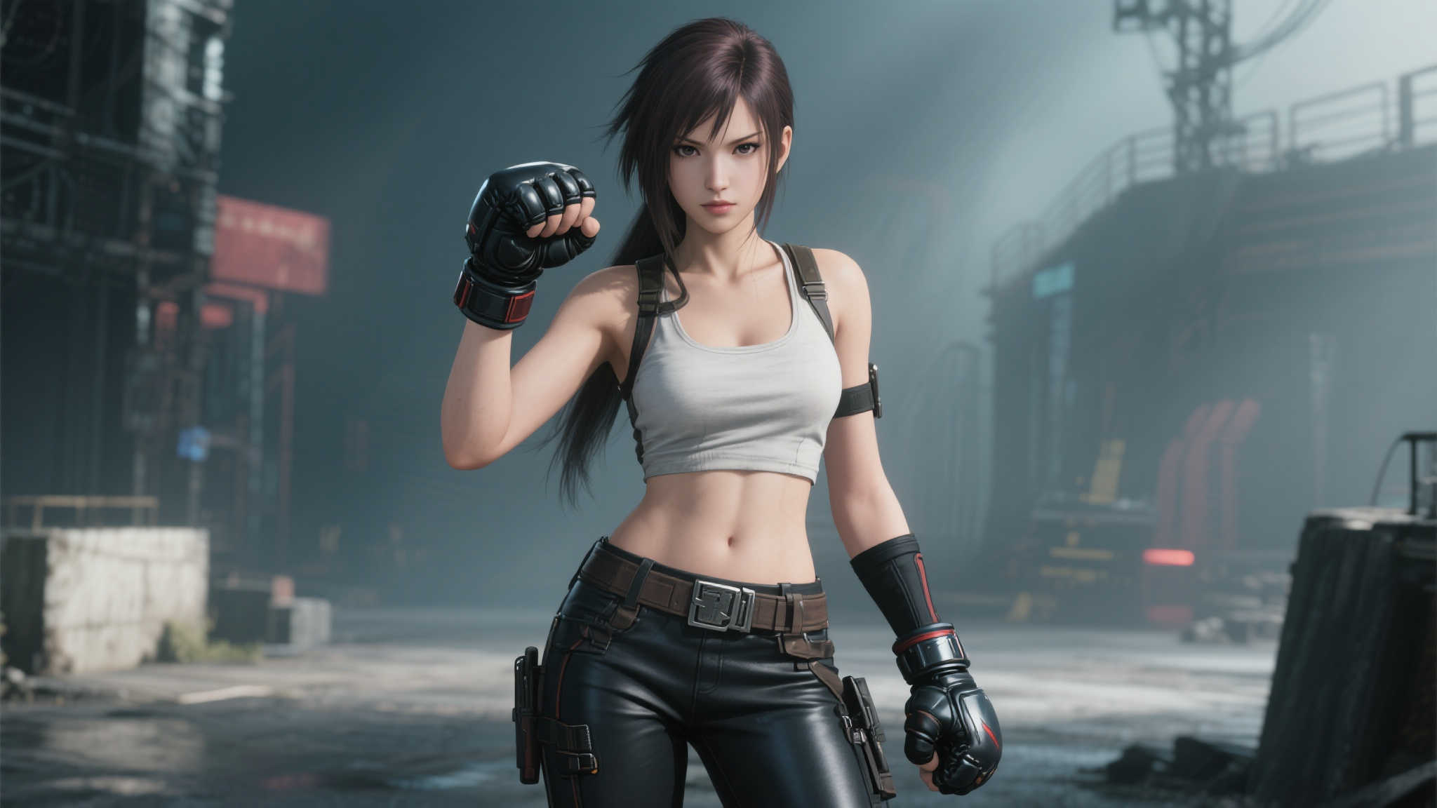 蒂法全新形象诠释力量与柔美的结合
在最